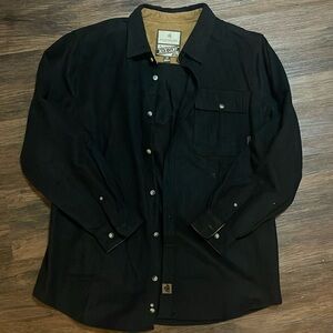 Large long sleeve button down shirt, soft feel